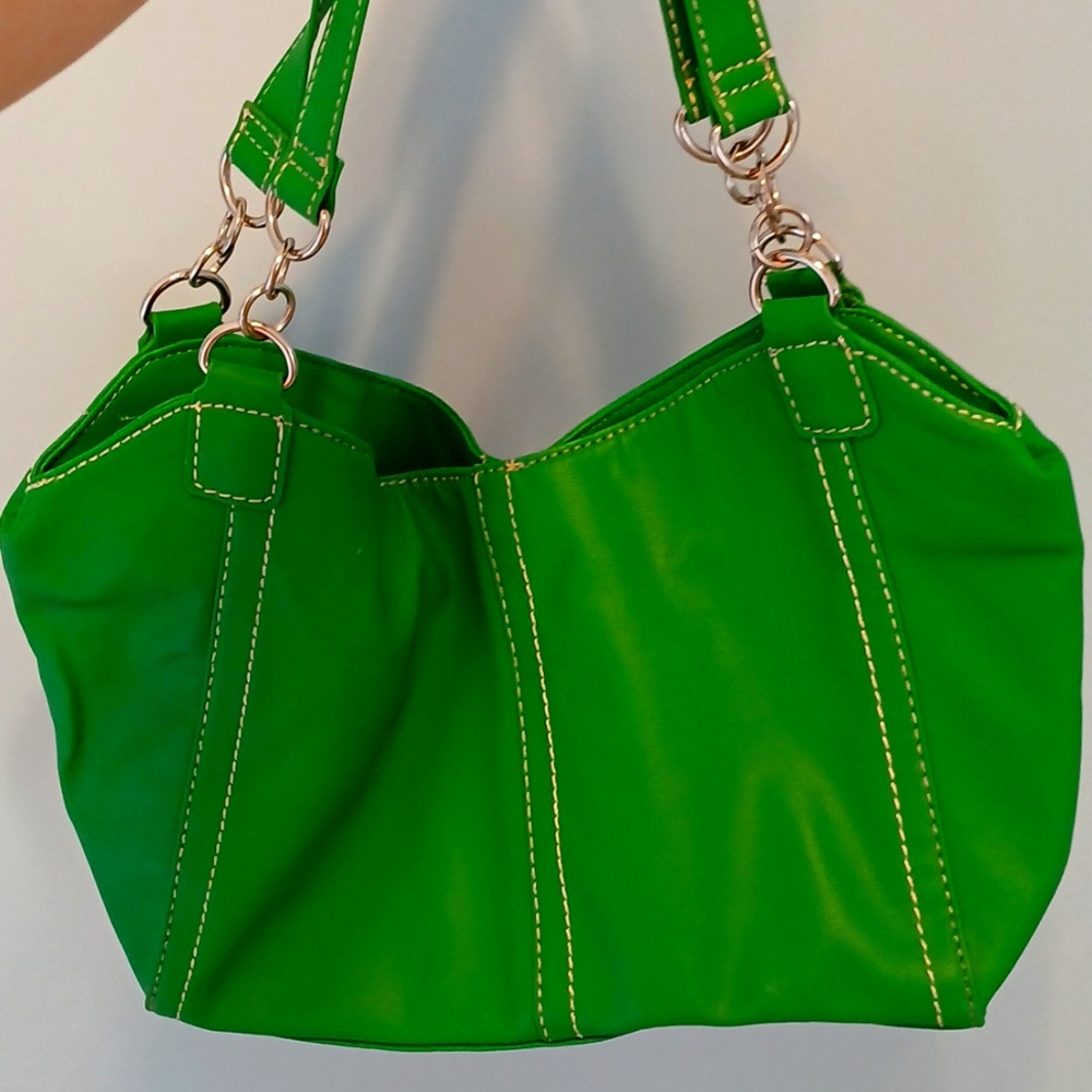 New Kelly Green Women's Handbag 17X4X9